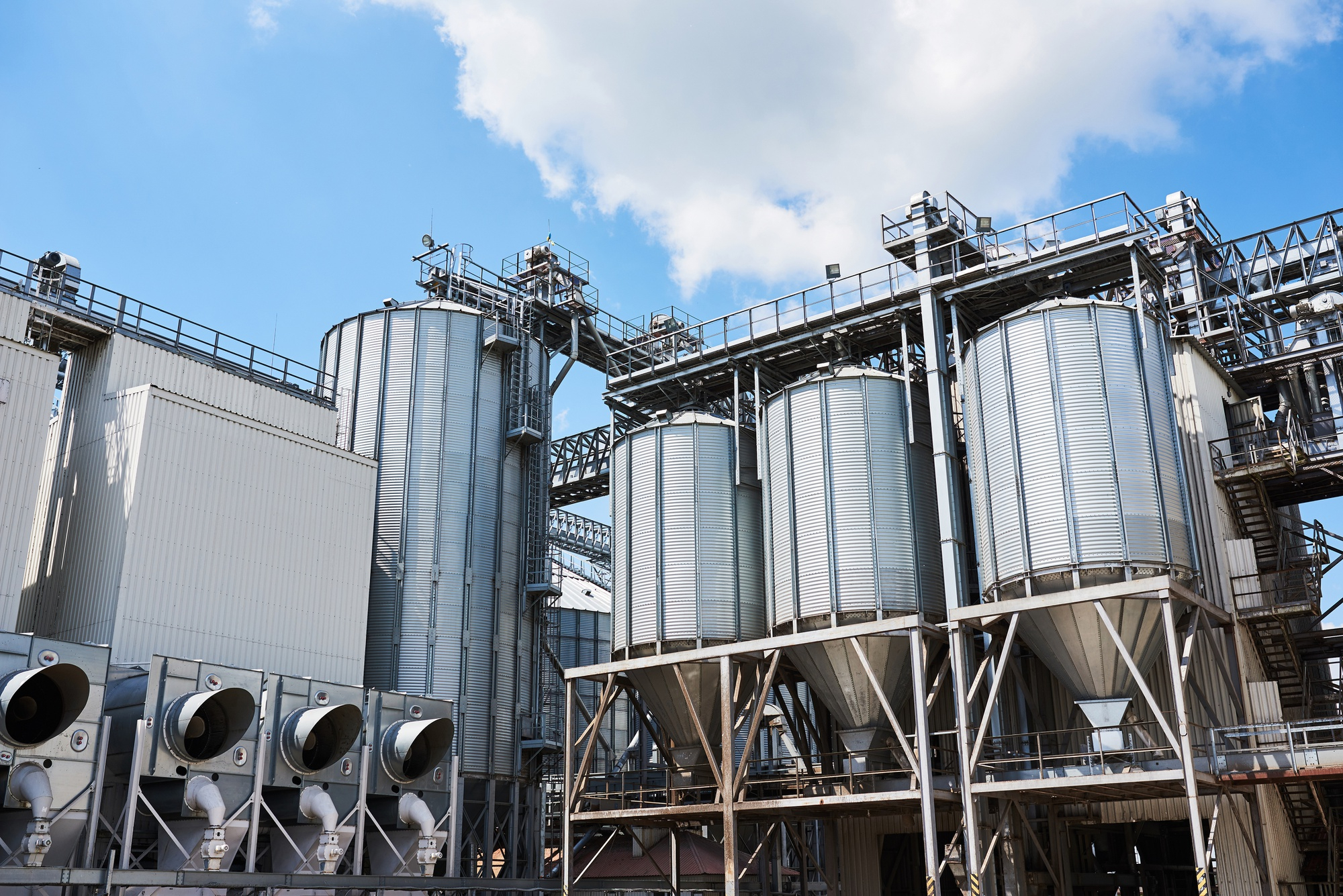Industrial processing facility supporting mission critical infrastructure management and technical engineering services